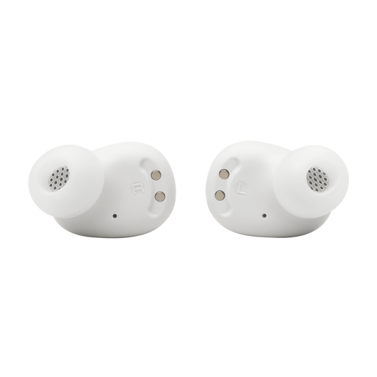 JBL Wave Buds 2 - White - True Wireless Noise Cancelling Earbuds - Back